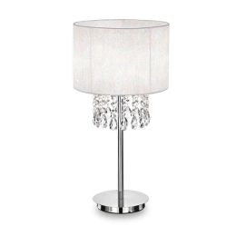 Φωτιστικό Επιτραπέζιο Opera 068305 25x52cm 1xE27 60W White Ideal Lux