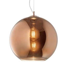 Φωτιστικό Οροφής Nemo 250328 20x24/233cm 1xE27 60W Copper Ideal Lux