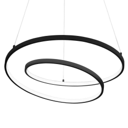 Φωτιστικό Οροφής Oz 269436 60x30/150cm LED 47W 3000K Black Ideal Lux