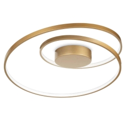 Φωτιστικό Οροφής-Πλαφονιέρα Oz 269429 60x18cm LED 49W 3000K Gold Ideal Lux