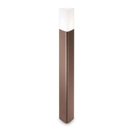 Φωτιστικό Δαπέδου Pulsar 246888 10,5x80x10cm 1xE27 42W IP44 Coffee Ideal Lux