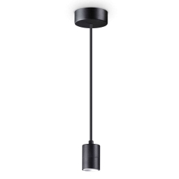Φωτιστικό Οροφής Set Up 260020 4,5x22,7/214,5cm 1xE27 60W Black Ideal Lux