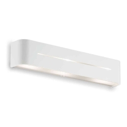 Φωτιστικό Τοίχου-Απλίκα Posta 051970 50x8x8cm 3xE14 40W White Ideal Lux