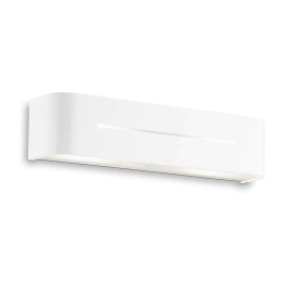 Φωτιστικό Τοίχου-Απλίκα Posta 051963 36x8x8cm 2xE14 40W White Ideal Lux