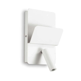 Φωτιστικό Τοίχου-Απλίκα Read 176536 5x25x7,5cm LED 3W 3000K White Ideal Lux