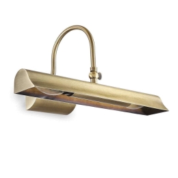 Φωτιστικό Τοίχου-Απλίκα Retro' 144917 35x18x18cm 2xE14 28W Antique Gold Ideal Lux