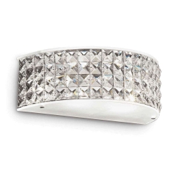 Φωτιστικό Τοίχου-Απλίκα Roma 093086 30x15x10cm 2xG9 40W White Ideal Lux