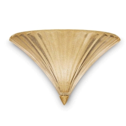 Φωτιστικό Τοίχου-Απλίκα Santa 087375 38,5x24x23cm 1xE14 40W Gold Ideal Lux