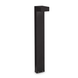 Φωτιστικό Δαπέδου Sirio 115108 10x80x16cm 2xG9 15W IP44 Black Ideal Lux