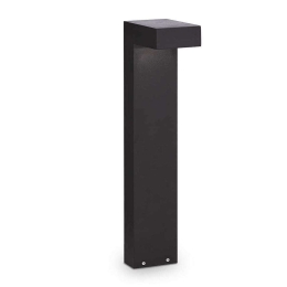 Φωτιστικό Δαπέδου Sirio 115115 10x60x15cm 2xG9 15W IP44 Black Ideal Lux