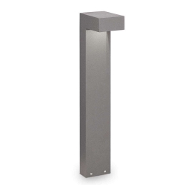 Φωτιστικό Δαπέδου Sirio 246970 10x60x15cm 2xG9 15W IP44 Grey Ideal Lux