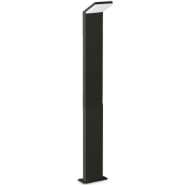 Φωτιστικό Δαπέδου Style 322216 13,8x12,3x100cm Led 1100lm 9W 4000K Black Ideal Lux