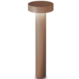 Φωτιστικό Δαπέδου Tesla 316048 Φ20,5x60cm 4xG9 15W Coffee Ideal Lux