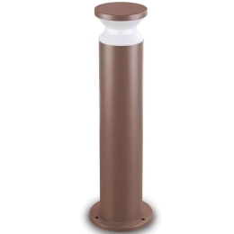 Φωτιστικό Δαπέδου Torre 321929 Φ18x60cm 1xE27 15W Coffee Ideal Lux
