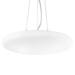 Φωτιστικό Οροφής Smarties 032009 50x20,5/229,5cm 3xE27 60W White Ideal Lux