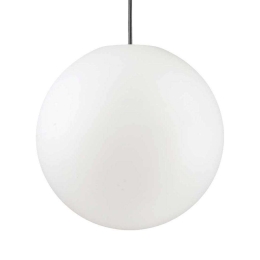 Φωτιστικό Οροφής Sole 136004 40x55/130cm 1xE27 60W IP44 White Ideal Lux