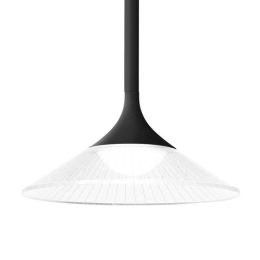 Φωτιστικό Οροφής Tristan 256436 18x43/187cm LED 5W 3000K Black Ideal Lux