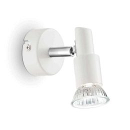 Φωτιστικό Τοίχου-Απλίκα Slem 099064 6x10x13cm 1xGU10 50W White Ideal Lux