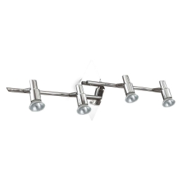 Πλαφονιέρα Slem 142067 71,5x16x22cm 4xGU10 50W Chrome Ideal Lux