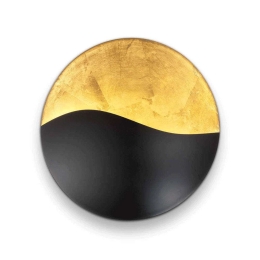 Φωτιστικό Τοίχου-Απλίκα Sunrise 133270 27,5x12cm 3xG9 40W Black Ideal Lux