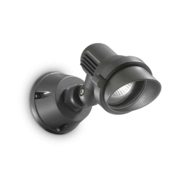 Φωτιστικό Τοίχου-Απλίκα Terra 046181 10x25x25cm 1xGU10 35W IP65 Anthracite Ideal Lux