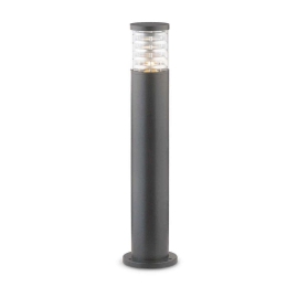 Φωτιστικό Δαπέδου Tronco 026992 15,5x80,5cm 1xE27 60W IP65 Anthracite Ideal Lux
