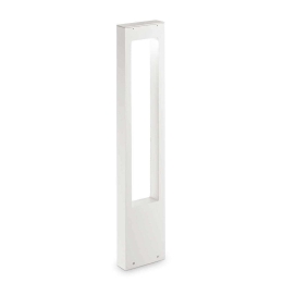 Φωτιστικό Δαπέδου Vega 136035 15x80x5cm 1xG9 15W IP44 White Ideal Lux