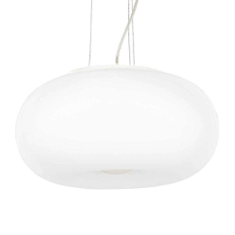 Φωτιστικό Οροφής Ulisse 098616 52x29/238cm 3xE27 60W White Ideal Lux
