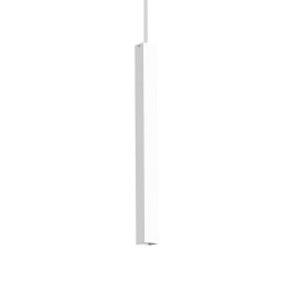 Φωτιστικό Οροφής Ultrathin Square 194189 3x60/255x3cm LED 11,5W 3000K White Ideal Lux