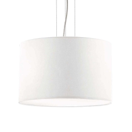Φωτιστικό Οροφής Wheel 009681 42,5x32/241cm 3xE27 60W White Ideal Lux