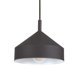 Φωτιστικό Οροφής Yurta 281568 21x21/230cm 1xE27 60W Black Ideal Lux
