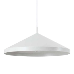 Φωτιστικό Οροφής Yurta 285160 50x21/232cm 1xE27 60W White Ideal Lux