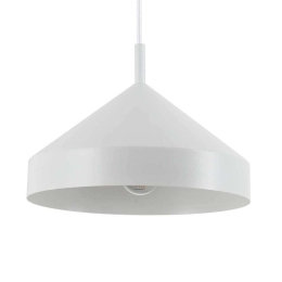 Φωτιστικό Οροφής Yurta 285153 30x21/230cm 1xE27 60W White Ideal Lux