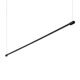 Φωτιστικό Οροφής-Ράγα Yoko 258928 146x17/212x2cm LED 17W 3000K Black Ideal Lux