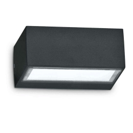 Φωτιστικό Τοίχου - Απλίκα Twin 213330 16,5x11,5x6,5cm 1xG9 28W Black Ideal Lux