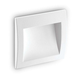Φωτιστικό Τοίχου-Απλίκα Wire 268989 14x14x7,5cm LED 4W 3000K IP65 White Ideal Lux