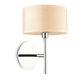 Φωτιστικό Τοίχου-Απλίκα Woody 087665 20x26x20cm 1xG9 40W Beige Ideal Lux