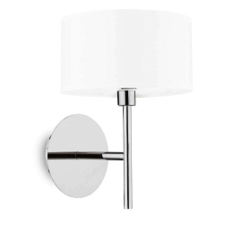 Φωτιστικό Τοίχου-Απλίκα Woody 143156 20x26x20cm 1xG9 40W White Ideal Lux