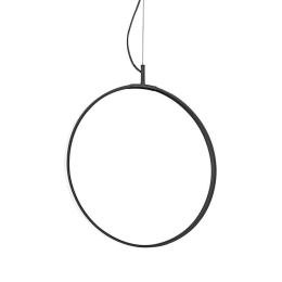 Φωτιστικό Οροφής Κρεμαστό Circus 291345 44,5x252cm LED 29W 3000K 3250Lm Black Ideal Lux