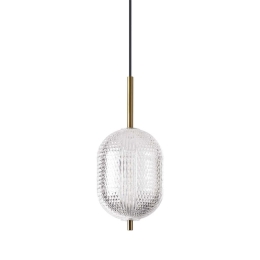 Φωτιστικό Οροφής Κρεμαστό Décor 292083 15x229cm LED 10W 3000K 1300Lm Clear Ideal Lux