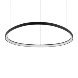 Φωτιστικό Οροφής Κρεμαστό Gemini 307695 105x205cm LED 80W 3000K 1000Lm Black Ideal Lux