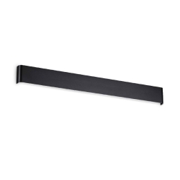 Φωτιστικό Τοίχου - Απλίκα Delta AP 307060 110x9cm LED 37W 4000K 4800Lm Black Ideal Lux