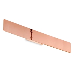 Φωτιστικό Τοίχου - Απλίκα Zig Zag 307190 75x8cm LED 30W 3000K 4100Lm Copper Ideal Lux