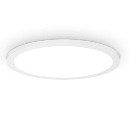Φωτιστικό Οροφής - Πλαφονιέρα Fly Slim 306650 35x4,2cm 18W 4000K 2800Lm White Ideal Lux