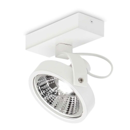 Φωτιστικό Οροφής - Spot Konig 284866 15x17,5cm GU10 max 50W White Ideal Lux
