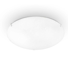 Φωτιστικό Οροφής - Πλαφονιέρα Lana 068138 D30cm E27 max 2x60W White Ideal Lux