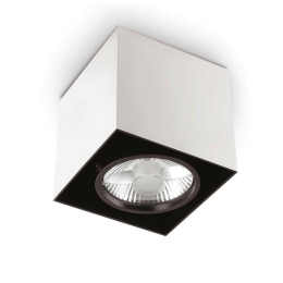 Φωτιστικό Οροφής - Spot Mood Square 140902 9x10,5x9cm GU10 max 28W White Ideal Lux