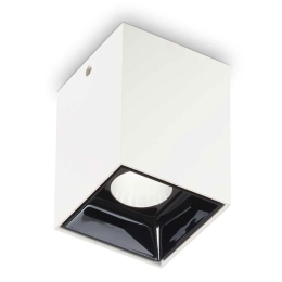 Φωτιστικό Οροφής - Spot Nitro Square 206035 5,5x9cm LED 10W 3000K 1100Lm White Ideal Lux