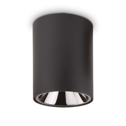 Φωτιστικό Οροφής - Spot Nitro Round 205984 9x12,5cm LED 15W 3000K 1350Lm Black Ideal Lux