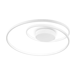 Φωτιστικό Οροφής - Πλαφονιέρα Oz Dali 304519 60x18cm LED 48W 3000K 5200Lm White Ideal Lux